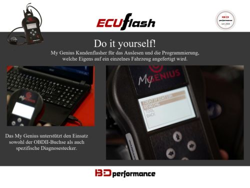 ECUflash mit My Genius KTM X-Bow - Preis auf Anfrage
