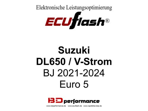 ECUflash - SUZUKI DL/V-Strom 650 BJ2021-2024 - Euro 5 - siehe Details