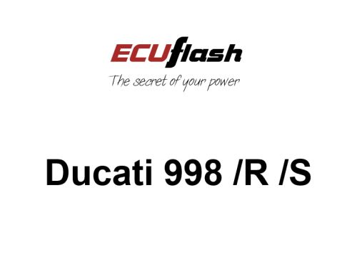 ECUflash - Ducati 998 /R /S