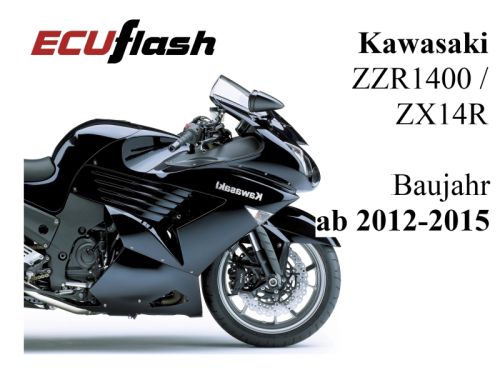 ECUflash KAW ZZR1400 - ZX14R - BJ 2012-2015