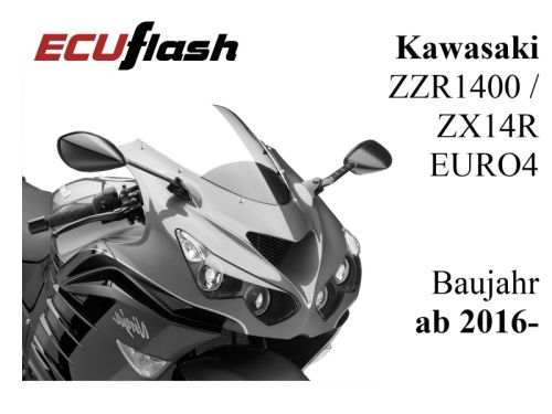 ECUflash KAW ZZR1400 - ZX14R - BJ 2016- (EURO4)