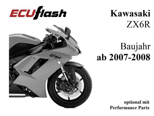 ECUflash KAW ZX6R BJ 2007-2008