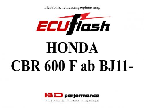 ECUflash Honda CBR 600 F BJ 11-13