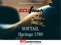 ECUflash - HD SOFTAIL Heritage 1580 - 62kW/84HP
