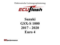 ECUflash - SUZUKI GSX-S 1000 / 2017->2020 / Euro 4